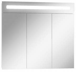 Шкаф-зеркало Аврора 80 с подсветкой LED Домино (DV8009HZ) в Урае - uray.mebel-74.com | фото