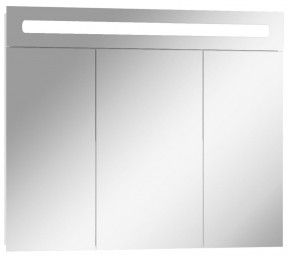 Шкаф-зеркало Аврора 85 с подсветкой LED Домино (DV8010HZ) в Урае - uray.mebel-74.com | фото