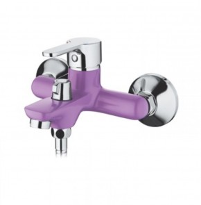 Смеситель для ванны Accoona A6367S фиолетовый в Урае - uray.mebel-74.com | фото