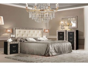 Спальный гарнитур Тиффани Premium черная/серебро в Урае - uray.mebel-74.com | фото