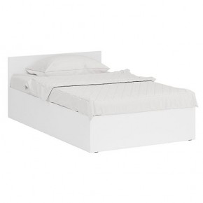 Стандарт Кровать 1200, цвет белый, ШхГхВ 123,5х203,5х70 см., сп.м. 1200х2000 мм., без матраса, основание есть в Урае - uray.mebel-74.com | фото