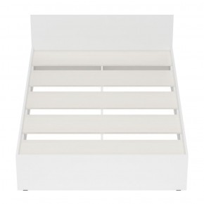 Стандарт Кровать 1400, цвет белый, ШхГхВ 143,5х203,5х70 см., сп.м. 1400х2000 мм., без матраса, основание есть в Урае - uray.mebel-74.com | фото