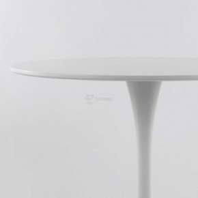 Стол Barneo T-3 Tulip style (RAL9003 белый, D80) в Урае - uray.mebel-74.com | фото