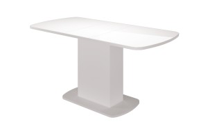 Стол обеденный Соренто 2 раздвижной (Белый) в Урае - uray.mebel-74.com | фото