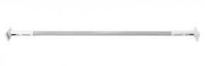Турник раздвижной 1450-1700 цв. белый-серый FLEXTER PROFI в Урае - uray.mebel-74.com | фото