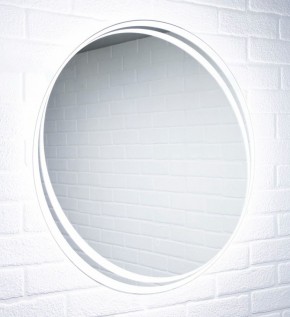 Зеркало Берг 700х700 с подсветкой Домино (GL7055Z) в Урае - uray.mebel-74.com | фото