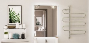 Зеркало Дублин 800х600 с подсветкой Домино (GL7017Z) в Урае - uray.mebel-74.com | фото