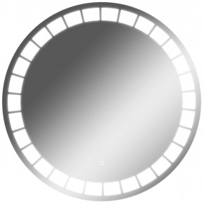 Зеркало Маскат 700х700 с подсветкой Домино (GL7057Z) в Урае - uray.mebel-74.com | фото