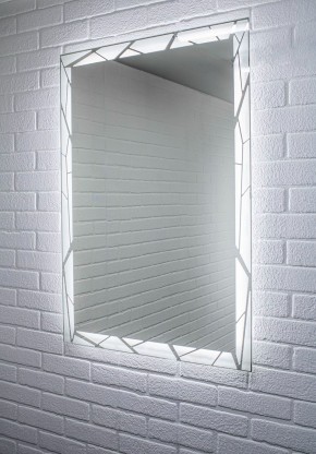 Зеркало Сеул 1000х700 с подсветкой Домино (GL7029Z) в Урае - uray.mebel-74.com | фото