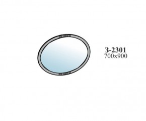 Зеркало ШЕР Дуб серый (З-2301) в Урае - uray.mebel-74.com | фото
